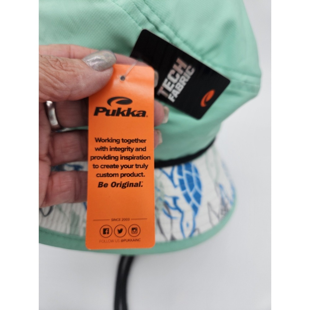 Pukka NWT Turtle Hill Golf Club Bucket Hat (Bermuda) Adult Size - Picture 7 of 16